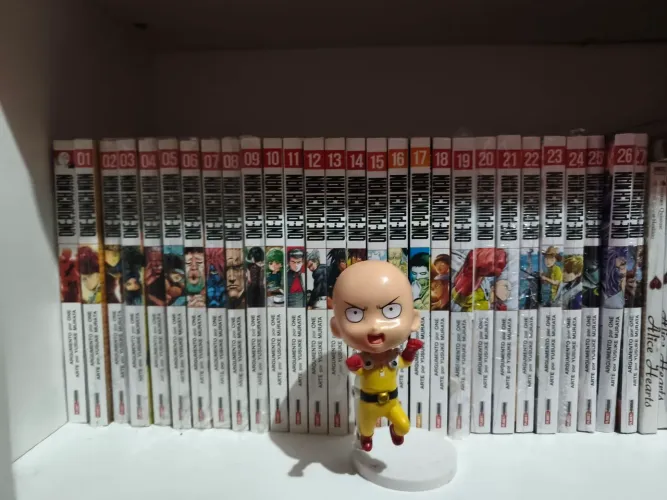 One Punch Man 1-27 + Catalogo + Action (alguns volumes lacrados)