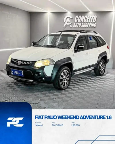 Fiat Palio Weekend Adventure 1.8 8V 103cv 4P 2016