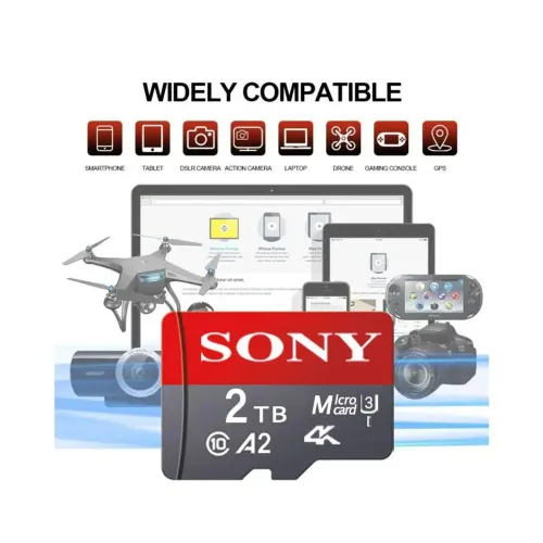 Sony microSD 2 Tb Real Novo, Testado, Rapidez