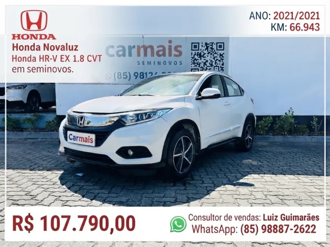 Honda HR-V EX 1.8 Flexone 16V 5P Aut. 2021