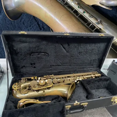 Sax Tenor Eagle Vintage Envelhecido Original