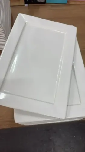 Kit 7 Travessas de Porcelana Oxford | Perfeito Estado | Ideal para Bares e Restaurantes