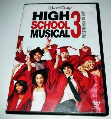 DVD original High School Musical 3 - Ano da formatura