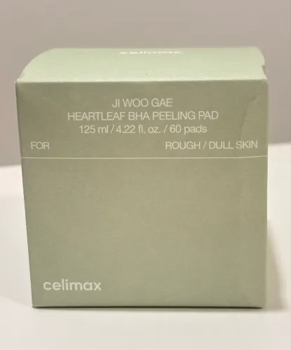 Pads para Acne e Oleosidade Coreano 60un Celimax Heartleaf Lacrado
