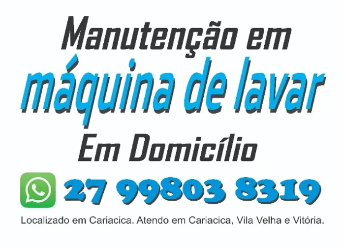 Máquina de Lavar? Eu Conserto!