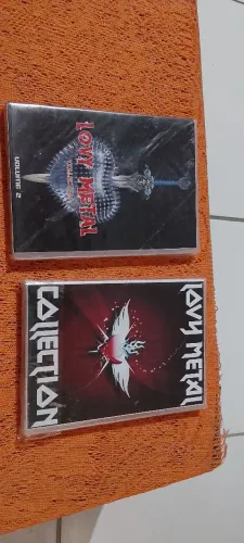 Dois Box de cds love metal