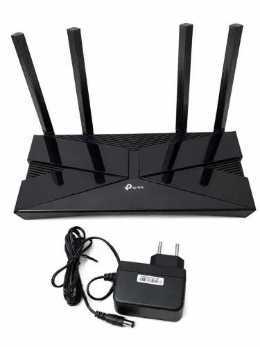 20 un Roteadores TP-link AX 1800 WI-Fi 06 com fonte (usados )