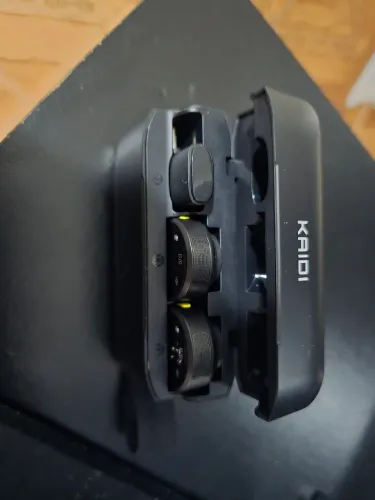 Microfone de Lapela Sem Fio Duplo