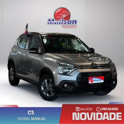 Citroen C3 Feel 1.6 Flex 16V 5P Mec. 2023