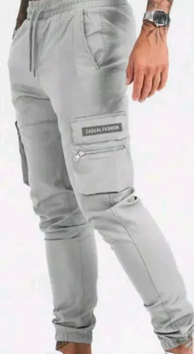 Calça cinza