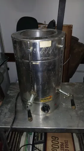 Cafeteira / Leiteira Industrial Marchesoni Inox (Para Restauro)