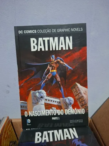 Batman: Nascimento do demônio 1 e 2  - eaglemoss