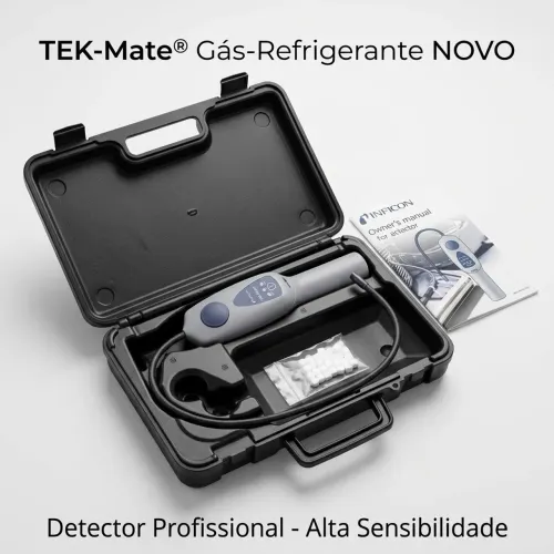 [NOVO] Detector de Vazamento de Gás Refrigerante Inficon TEK-Mate (Completo na Maleta)