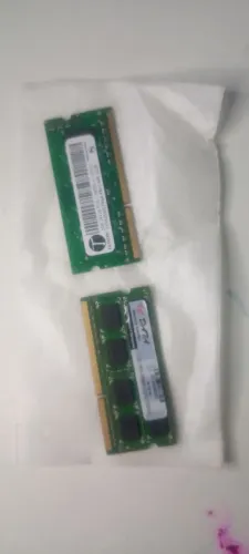 Memórias RAM notebook 4gb