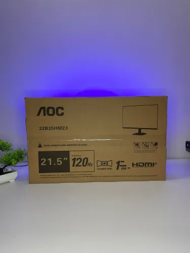 Monitor AOC 120HZ 1ms NOVO