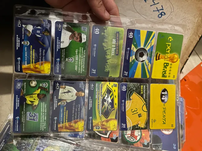 Cartões telefônico