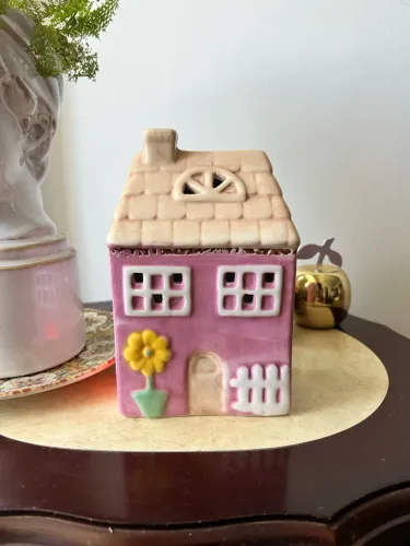 Luminária alemã casinha 
