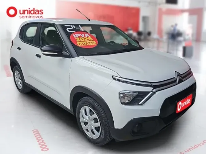 Citroen C3 Live Pack 1.0 Flex 6V 5P Mec. 2024