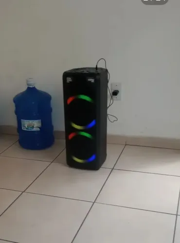 Caixa de som amplificada pulse sp.540 .600 w. Bluetooth