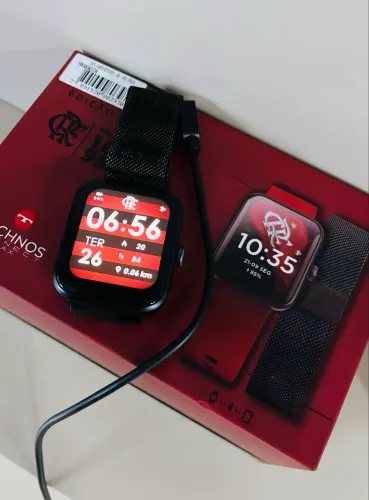  SMARTWATCH TECHNOS CONNECT MAX FLAMENGO - EDIÇÃO ESPECIAL ?