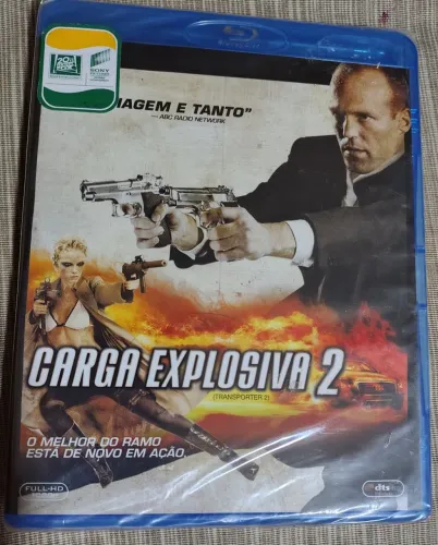 Blu-ray Carga Explosiva 2 Original e Lacrado