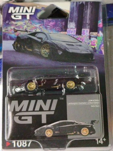 MiniGT Lamborghini Aventador Limited Edition LB Works código 1087