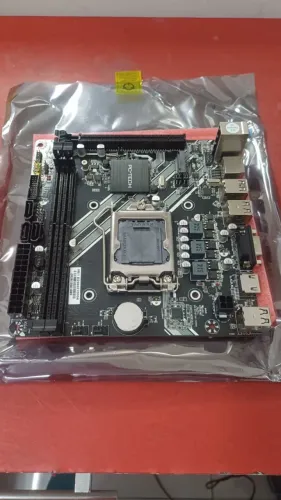 PLACA MÃE H61 1155 RODA 2 3 GER INTEL SLOT NVME HDMI VGA VALOR ATACADO A PARTIR 3 UNIDADES