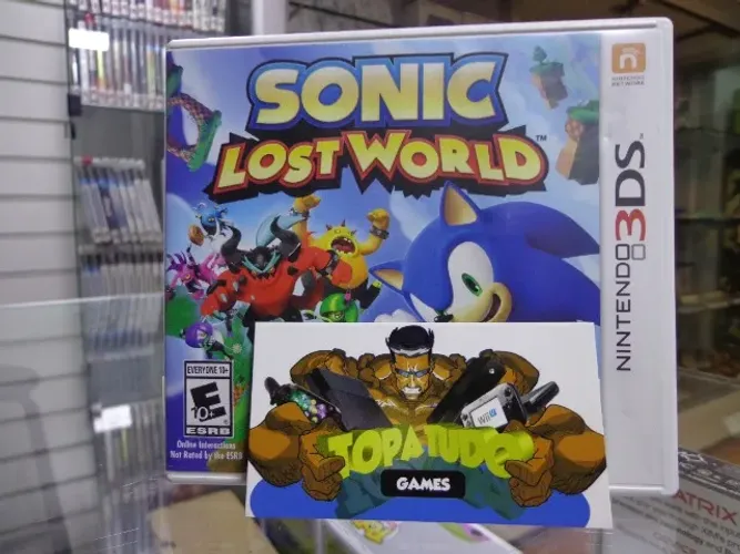 Jogo Sonic Lost World Nintendo 3ds Conservado