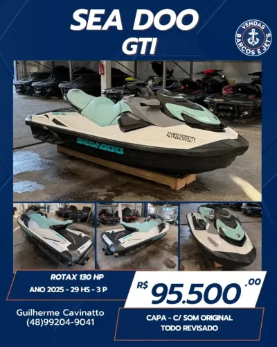 Sea Doo GTI 130 c/ 29 hs 