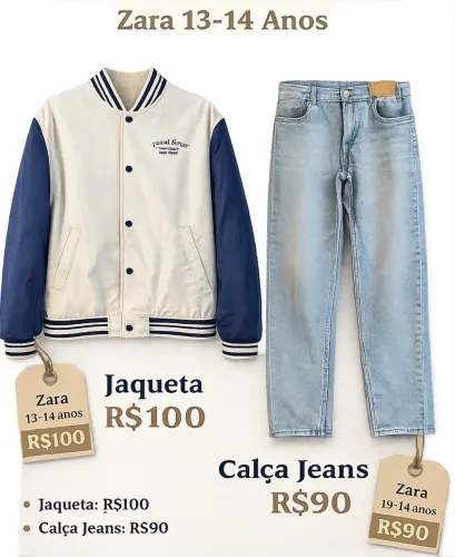 Jaqueta e Calça Zara