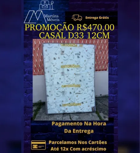GRANDE PROMOÇÃO COLCHÃO CASAL ENTREGA GRATIS ACEITA CARTÃO