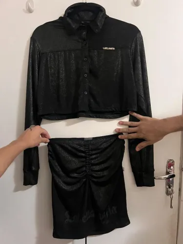 Conjunto labellamafia preto
