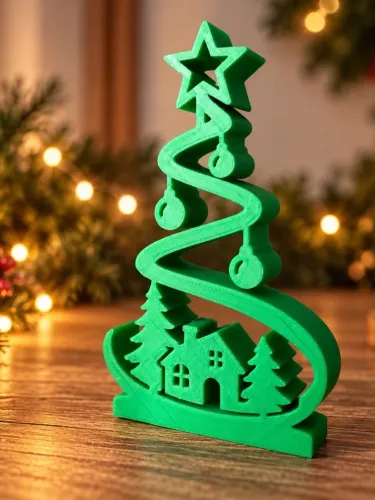 Decoração Árvore de Natal 3D