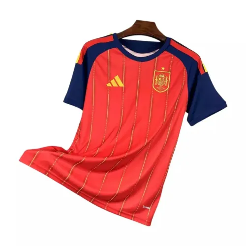 Camisa Seleção Espanha Home 26/27 Torcedor Adidas Masculina - Vermelha 