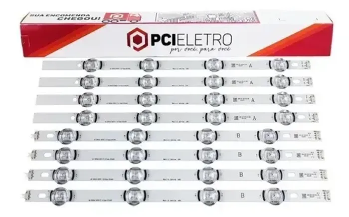 KIT 8 BARRAS DE LED TV LG 40LF5700 IMPERDIVEL - RECREIO, RIO DE JANEIRO