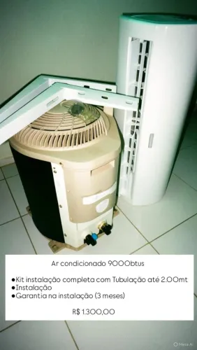 Ar condicionado 9000btus