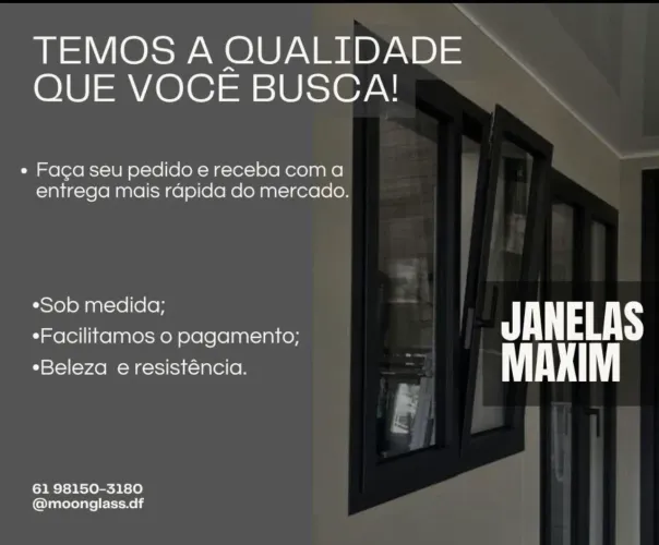 Janelas maxim sob medida - equipe especializada 