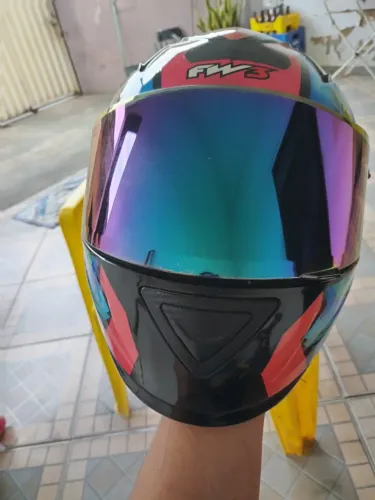 Vendo Capacete Fw3 Gtn Fox Rosa