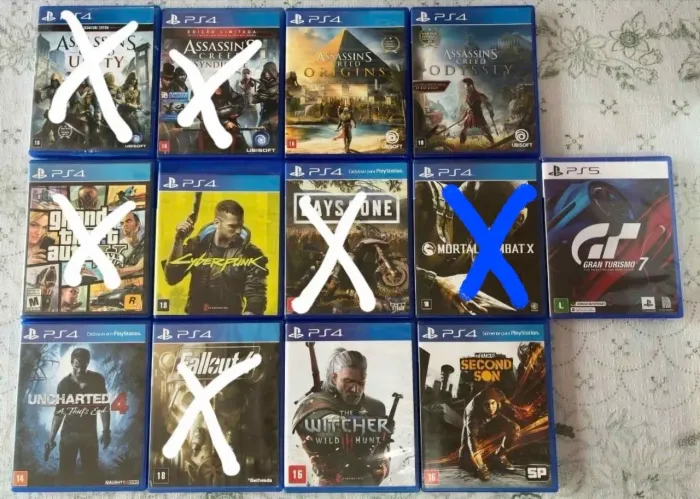 Jogos Playstation 4 e 5