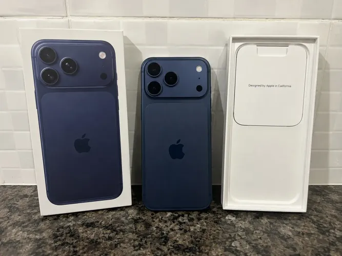 iPhone 17 Pro Max 256GB | Bateria 100% | Caixa Original | Impecável