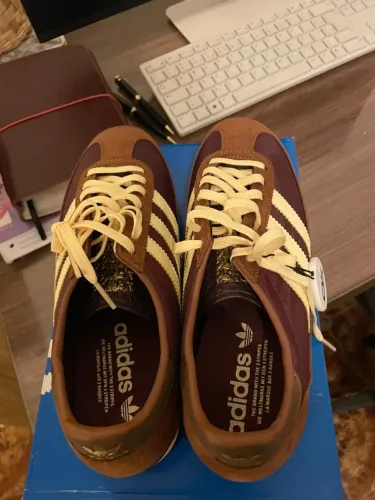 Tenis adidas SL O72 marrom