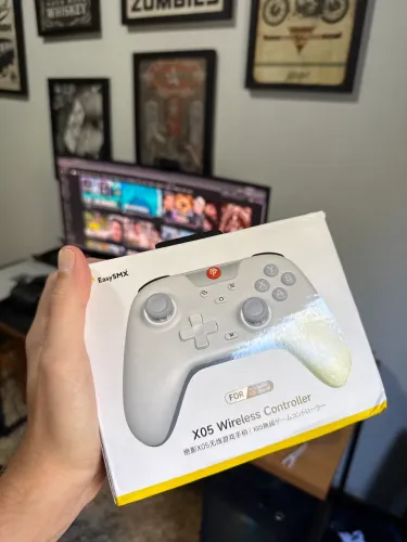 Controle EasySMX X05 - PC PS4 PS5 Hall Effect 