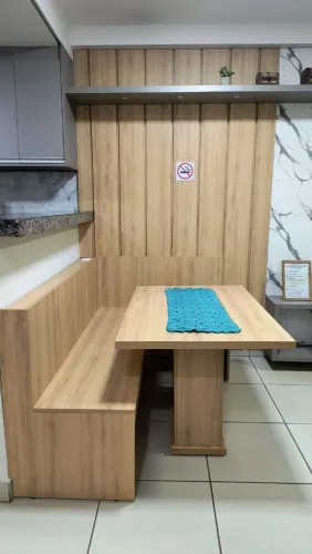 Apartamento térreo todo mobiliado, pronto para morar