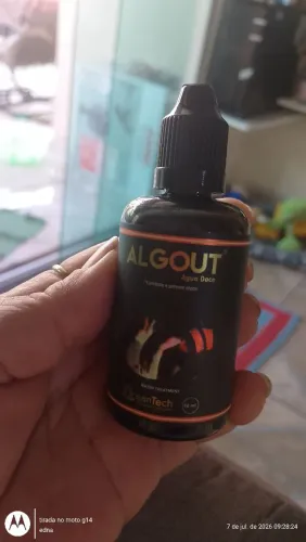 Anti algas para aquário