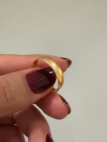 Aliança ouro 18k (2.1 grama)