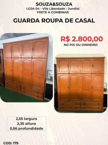 Guarda Roupa Casal