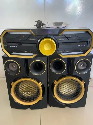 Mini System Philips Fx30x/78 Cd Nfc Fm Auxiliar Usb Bluetoot