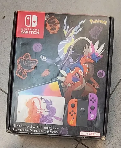 Nintendo Switch Oled 64gb-Edição pokemon Leia a descrição
