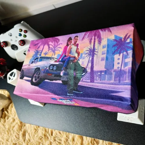 Capa Para Xbox Series S Horizontal Novo GTA VI Personalizada