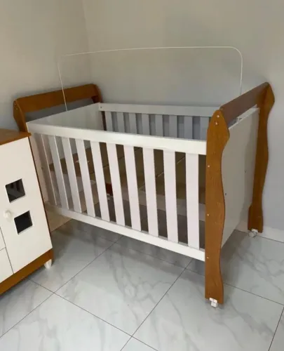 COMODA E BERÇO 100% MDF